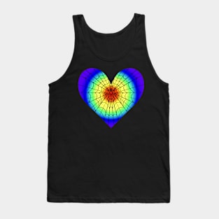 Spider Web Heart V23 Tank Top